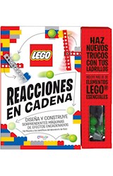 Papel REACCIONES EN CADENA (LEGO) (78 PAGINAS + 36 ELEMENTOS LEGO + 6 FONDOS DESPLEGABLES) (CARTONE)