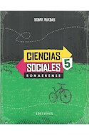 Papel CIENCIAS SOCIALES 5 EDELVIVES SOBRE RUEDAS BONAERENSE (NOVEDAD 2017)