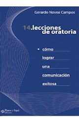 Papel 14 LECCIONES DE ORATORIA COMO LOGRAR UNA COMUNICACION E  XITOSA