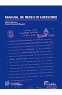 Papel MANUAL DE DERECHO SUCESORIO (COLECCION DERECHO)