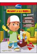Papel MANNY A LA OBRA EN ACCION [CON STICKERS]