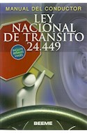 Papel LEY NACIONAL DE TRANSITO 24449 [INCLUYE SEÑALES VIALES]