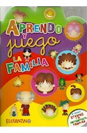 Papel APRENDO Y JUEGO LA FAMILIA (DE REGALO STICKERS Y UN POR  TARRETRATO FAMILIAR)