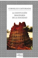 Papel INSTITUCION IMAGINARIA DE LA SOCIEDAD (COLECCION FABULA  )