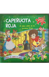 Papel CAPERUCITA ROJA (COLECCION PUZZLE DE CUENTO DE HADAS) (CONTIENE 6 PUZZLE) (CARTONE)