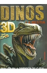 Papel DINOS 3D LA BESTIA (CON ANTEOJOS 3D) (CARTONE)