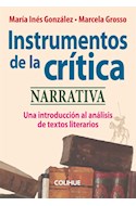 Papel INSTRUMENTOS DE LA CRITICA NARRATIVA (COLECCION CIENCIAS SOCIALES Y HUMANAS)