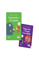 Papel CAPERUCITA Y EL GIGANTE / PULGARCITO Y DRAGON ANARANJADO (SERIE COLORIN COLORADO)