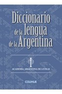 Papel DICCIONARIO DE LA LENGUA DE LA ARGENTINA