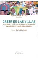 Papel CREER EN LAS VILLAS DOVOCIONES Y PRACTICAS RELIGIOSAS EN LOS BARRIOS (SOCIEDAD Y RELIGION)