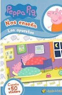 Papel PEPPA PIG NOS ENSEÑA LOS OPUESTOS [CUENTO Y MAS DE 50 STICKERS] (MIS PERSONAJES FAVORITOS)