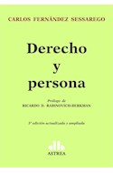 Papel DERECHO Y PERSONA (5 EDICION ACTUALIZADA Y AMPLIADA)