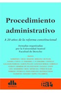 Papel PROCEDIMIENTO ADMINISTRATIVO A 20 AÑOS DE LA REFORMA CONSTITUCIONAL