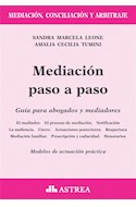 Papel MEDIACION PASO A PASO GUIA PARA ABOGADOS Y MEDIADORES (MODELOS DE ACTUACION PRACTICA)