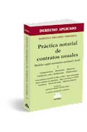 Papel PRACTICA NOTARIAL DE CONTRATOS USUALES VOLUMEN 1 (2 EDICION ACTUALIZADA Y AMPLIADA) (RUSTICA)