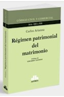 Papel REGIMEN PATRIMONIAL DEL MATRIMONIO (CODIGO CIVIL Y COMERCIAL ARTS. 446 A 508)