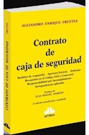 Papel CONTRATO DE CAJA DE SEGURIDAD (EDICION ACTUALIZADA Y AMPLIADA)