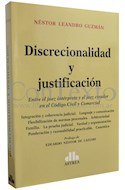 Papel DISCRECIONALIDAD Y JUSTIFICACION [PROLOGO DE EDUARDO NESTOR DE LAZZARI]