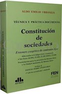 Papel CONSTITUCION DE SOCIEDADES EXAMEN EXEGETICO DE CONTRATOS TIPO (2 EDICION ACTUALIZADA)