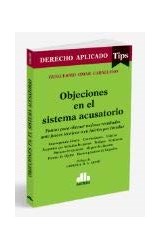 Papel OBJECIONES EN EL DERECHO ACUSATORIO PAUTAS PARA OBTENER MEJORES (COLECCION DERECHO APLICADO)