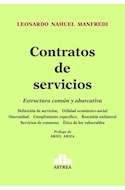 Papel CONTRATOS DE SERVICIOS ESTRUCTURA COMUN Y ABARCATIVA [PROLOGO DE ARIEL ARIZA]