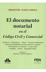 Papel DOCUMENTO NOTARIAL EN EL CODIGO CIVIL Y COMERCIAL