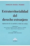 Papel EXTRATERRITORIALIDAD DEL DERECHO EXTRANJERO