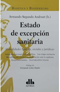 Papel ESTADO DE EXCEPCION SANITARIA