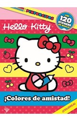 Papel HELLO KITTY COLORES DE AMISTAD (CON 120 STICKERS DE REG  ALO)