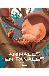 Papel ANIMALES EN PAÑALES (ILUSTRADO) (CARTONE)