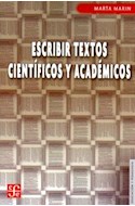 Papel ESCRIBIR TEXTOS CIENTIFICOS Y ACADEMICOS (COLECCION EDUCACION Y PEDAGOGIA)