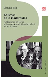 Papel ABISMOS DE LA MODERNIDAD (COLECCION POLITICA Y DERECHO)