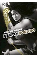 Papel WONDER WOMAN NEGRO Y DORADO