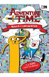 Papel ADVENTURE TIME BUSCA Y ENCUENTRA (+ DE 100 COSAS ESCOND  IDAS ATREVETE)