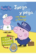 Papel PEPPA PIG JUEGA Y PEGA CON PEPPA Y GEORGE (CON UN MONTON DE STICKERS) (ILUSTRADO) (RUSTICO)