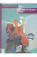 Papel APOLOGIA DE SOCRATES / CRITON (OBRA COMPLETA) (COLECCION GRANDES LECTURAS 126) (RUSTICA)