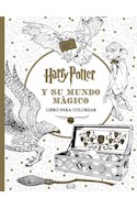 Papel HARRY POTTER Y SU MUNDO MAGICO (LIBRO PARA COLOREAR) (RUSTICO)