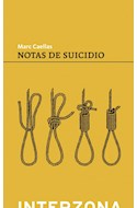 Papel NOTAS DE SUICIDIO (COLECCION ZONA DE ENSAYOS)
