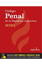 Papel CODIGO PENAL DE LA REPUBLICA ARGENTINA 2020 [INCLUYE APP ERREIUS CODIGOS 2020]