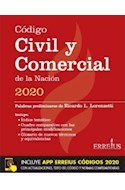 Papel CODIGO CIVIL Y COMERCIAL DE LA NACION 2020 [INCLUYE APP ERREIUS CODIGOS 2020]
