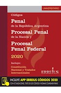Papel CODIGO PENAL PROCESAL PENAL DE LA REPUBLICA ARGENTINA 2020 [CON CONSTITUCION NACIONAL Y TRATADOS]