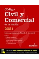 Papel CODIGO CIVIL Y COMERCIAL DE LA NACION 2021 [INCLUYE APP ERREIUS CODIGOS 2021]