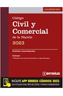 Papel CODIGO CIVIL Y COMERCIAL DE LA NACION 2023 [INCLUYE APP ERREIUS CODIGOS 2023] (BOLSILLO)