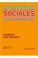 Papel DESAFIOS DE LAS CIENCIAS SOCIALES EN LA COYUNTURA LATINOAMERICANA (BOLSILLO)