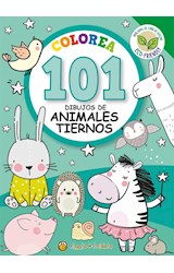 Papel COLOREA 101 DIBUJOS DE ANIMALES TIERNOS