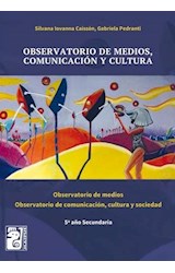 Papel OBSERVATORIO DE MEDIOS COMUNICACION Y CULTURA MAIPUE [5 AÑO SECUNDARIA]