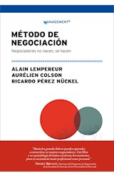 Papel METODO DE NEGOCIACION NEGOCIADORES NO NACEN SE HACEN (COLECCION MANAGEMENT)