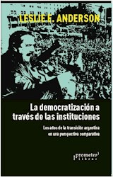 Papel DEMOCRATIZACION A TRAVES DE LAS INSTITUCIONES