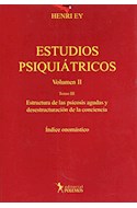 Papel ESTUDIOS PSIQUIATRICOS (TOMO 1) (HISTORIA - METODOLOGIA - PSICOPATOLOGIA GENERAL) (RUSTICO)
