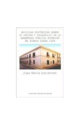 Papel NOTICIAS HISTORICAS SOBRE EL ORIGEN Y DESARROLLO DE LA ENSEÑANZA PUBLICA SUPERIOR EN BS.AS 1868